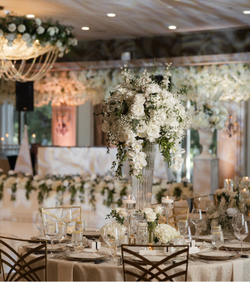 Custom floral arrangement by Floral Events, Houston