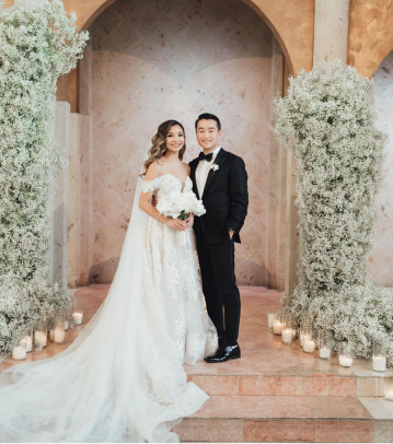 Custom floral arrangement by Floral Events, Houston