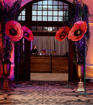 Custom floral arrangement by Floral Events, Houston