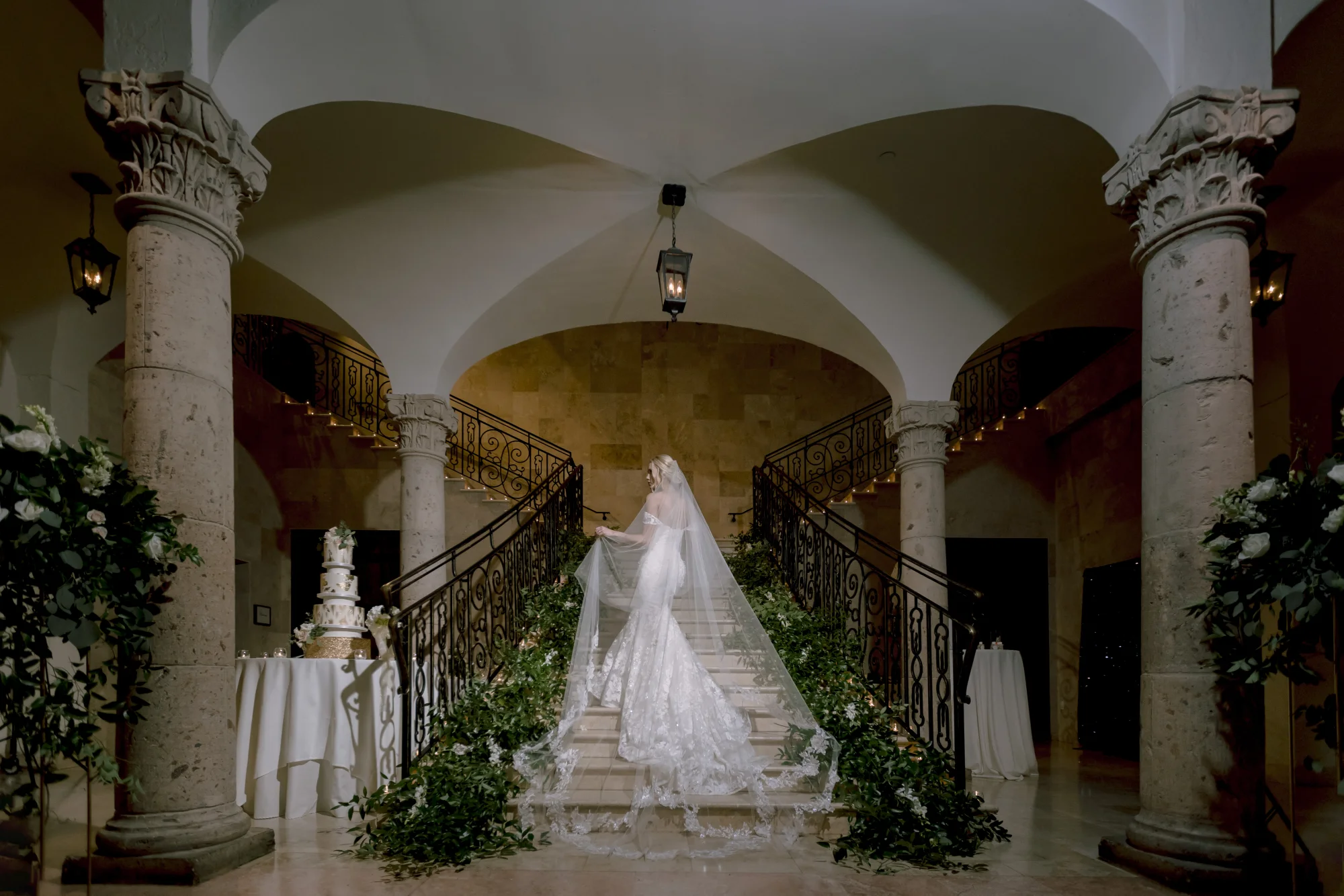 Floral Events custom floral design at The Bell Tower on 34th, Houston
