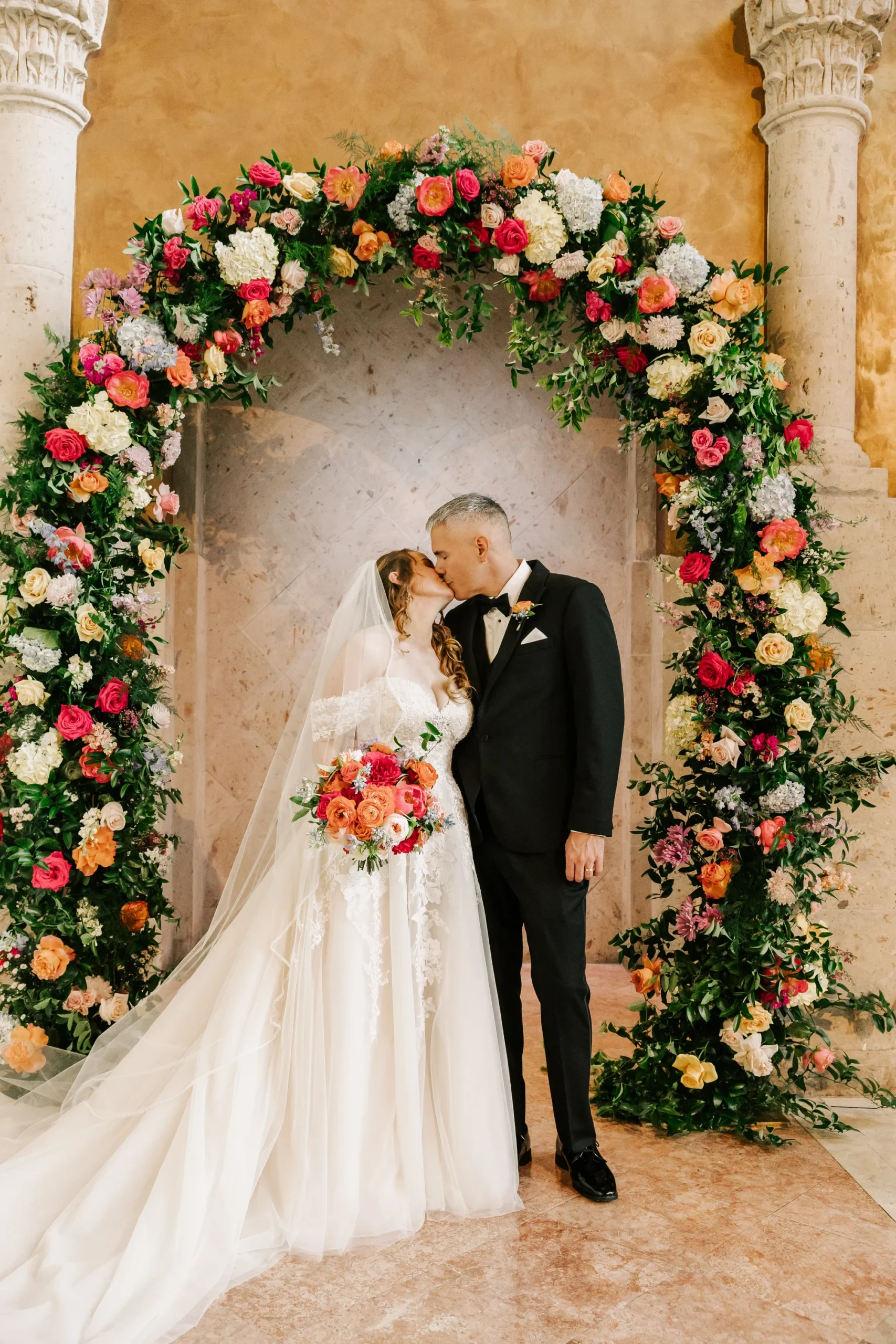 Floral Events custom floral design at The Bell Tower on 34th, Houston