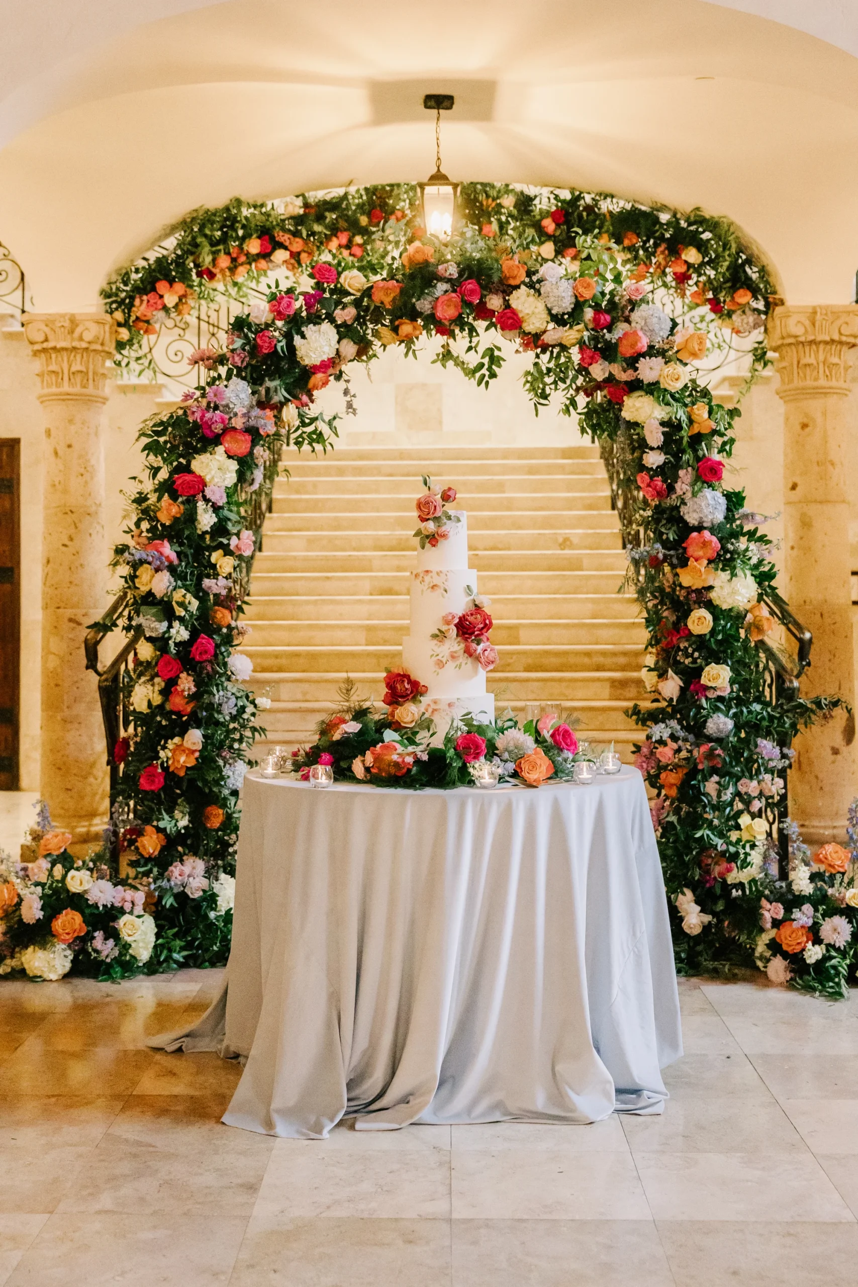 Floral Events custom floral design at The Bell Tower on 34th, Houston