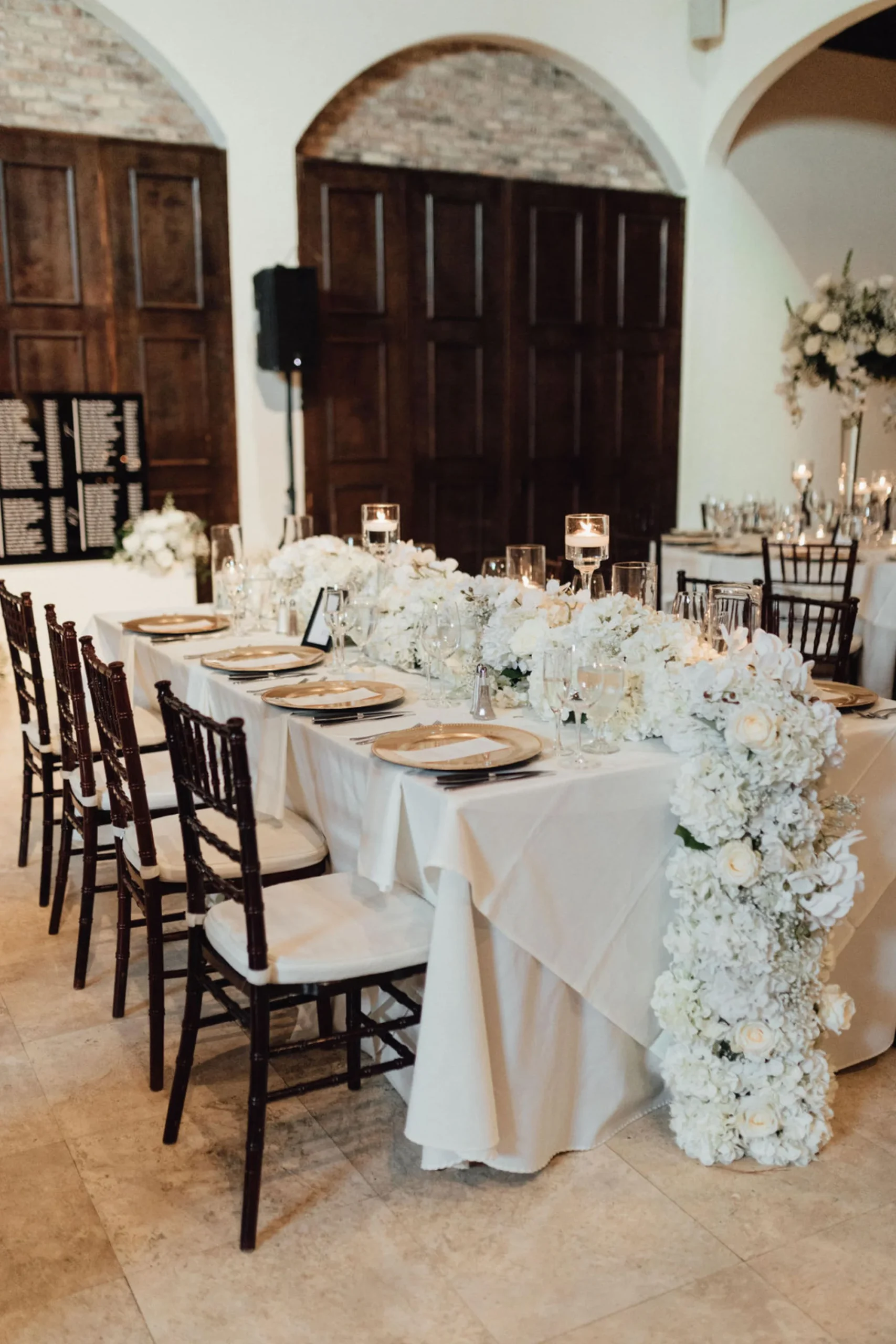 Floral Events custom floral design at The Bell Tower on 34th, Houston