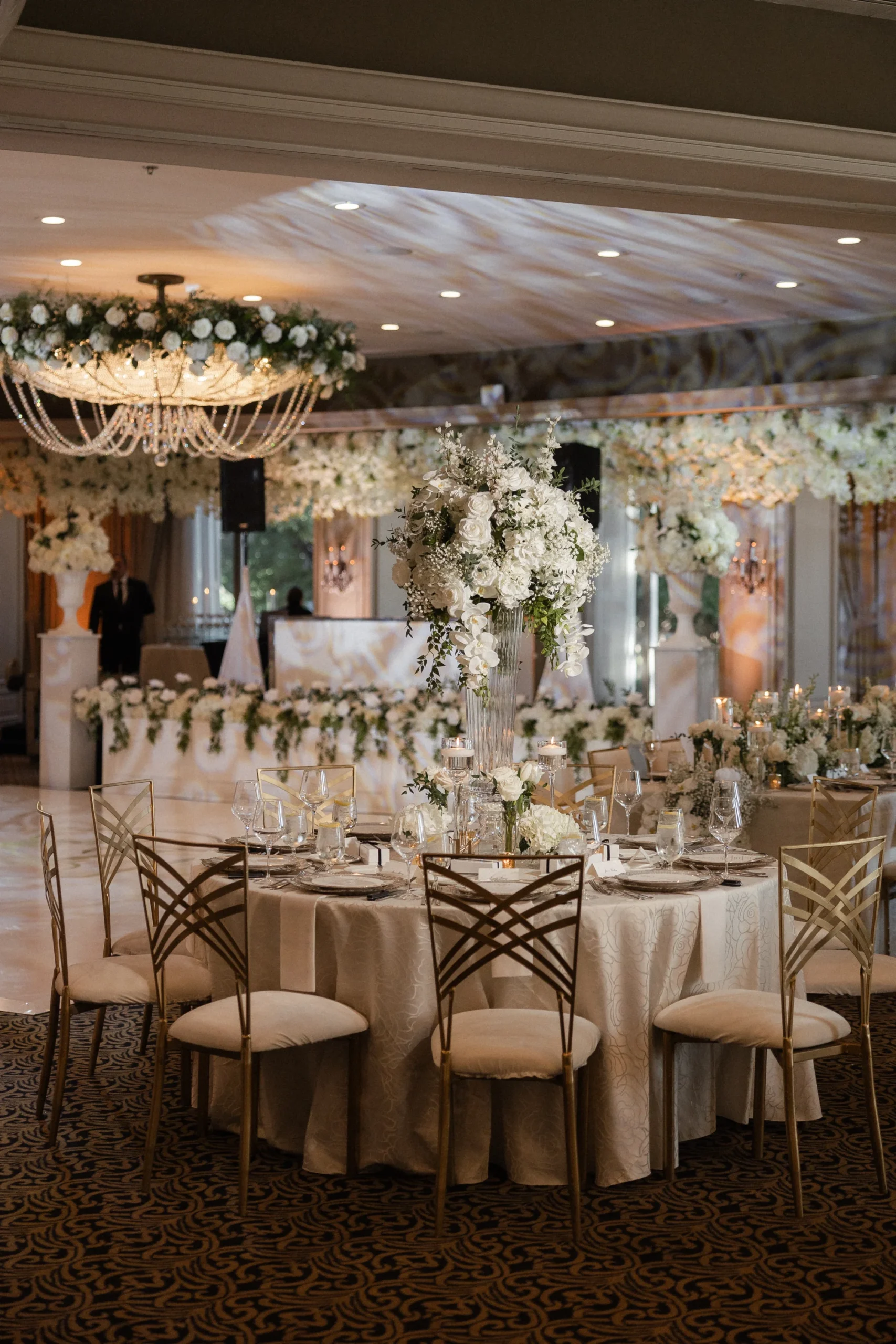 Floral Events custom floral design at a Houston venue, Houston
