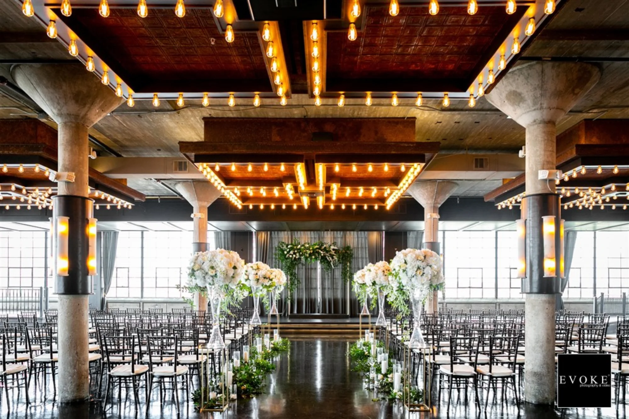 Floral Events custom floral design at The Astorian, Houston